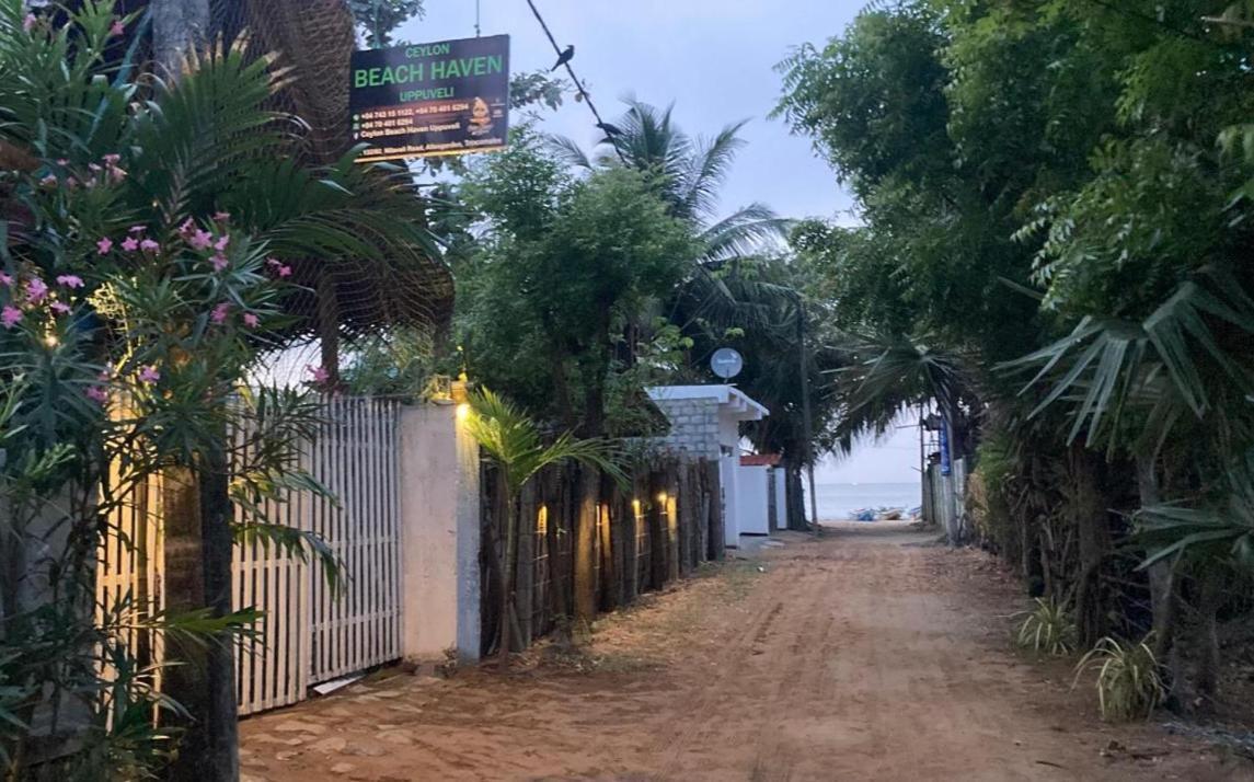 Ceylon Beach Haven Uppuveli Trincomalee Eksteriør bilde