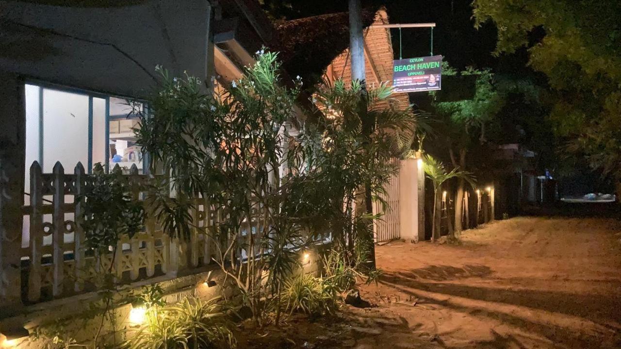 Ceylon Beach Haven Uppuveli Trincomalee Eksteriør bilde